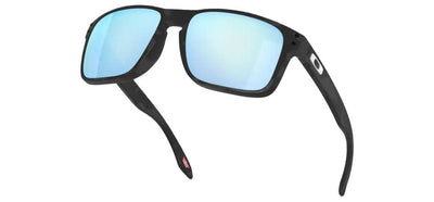 Oakley Holbrook Polarized Sunglasses Matte Black Camo Prizm Deep Water Polarized
