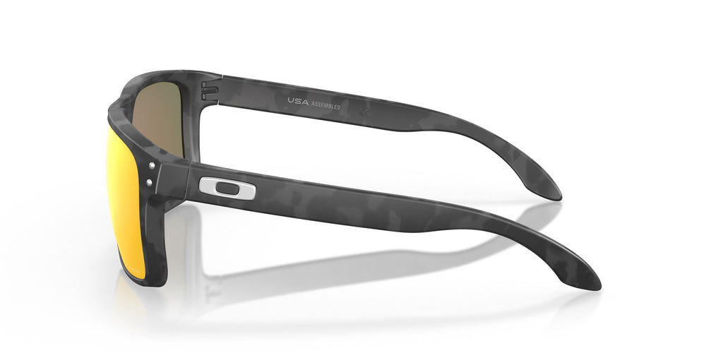 Oakley Holbrook XL Sunglasses 941729 Matte Black Camoflauge Prizm Ruby