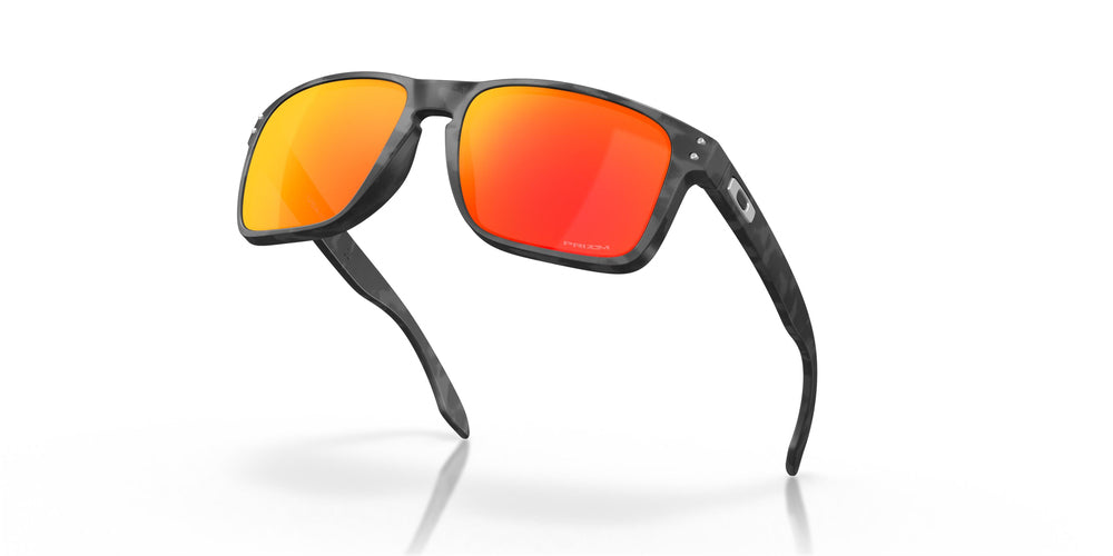Oakley Holbrook XL Sunglasses 941729 Matte Black Camoflauge Prizm Ruby