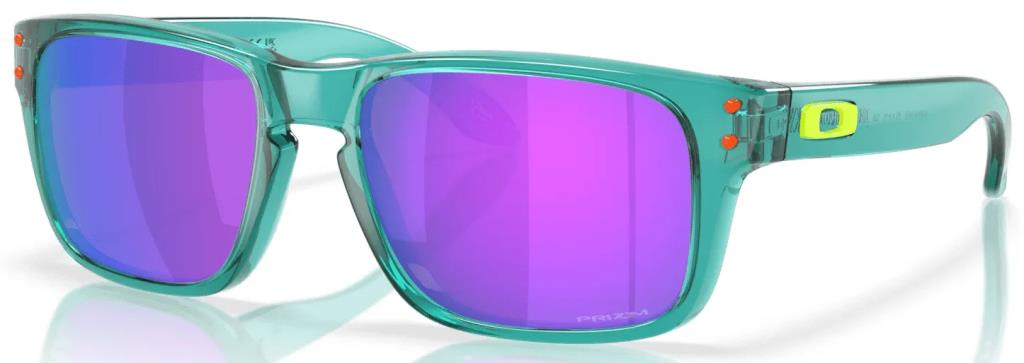 Oakley Holbrook XXS Genç Güneş Gözlüğü J901404 Transparent Arctic Surf Prizm Violet - Görsel 6