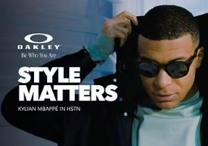 Oakley HSTN Kylian Mbappé İmzalı Güneş Gözlüğü Dark Amber/Light Curry Prizm Tungsten - Görsel 11
