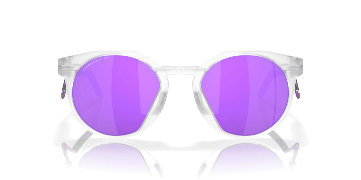 Oakley HSTN Metal Güneş Gözlüğü 927902 Matte Clear Prizm Violet