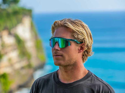 Oakley Hydra Bisiklet Güneş Gözlüğü Crystal Black Prizm Violet - Görsel 7
