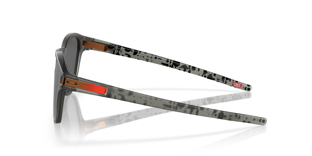 Oakley Latch Sunglasses 926566 Matte Grey Smoke Prizm Black