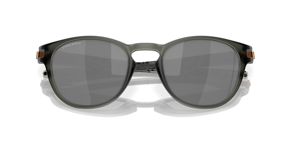 Oakley Latch Sunglasses 926566 Matte Grey Smoke Prizm Black