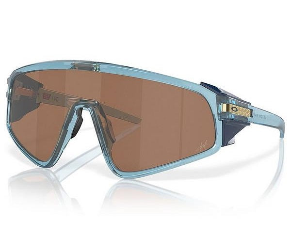 Oakley Latch Panel 940408 Sunglasses Trans StoneWash Prizm Tungsten