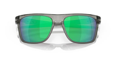 Oakley Leffingwell Lunettes de Soleil Polarisées 910010 Grey Ink Prizm Jade Polarized