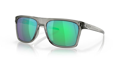 Oakley Leffingwell Lunettes de Soleil Polarisées 910010 Grey Ink Prizm Jade Polarized