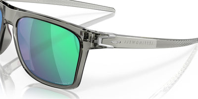 Oakley Leffingwell Lunettes de Soleil Polarisées 910010 Grey Ink Prizm Jade Polarized