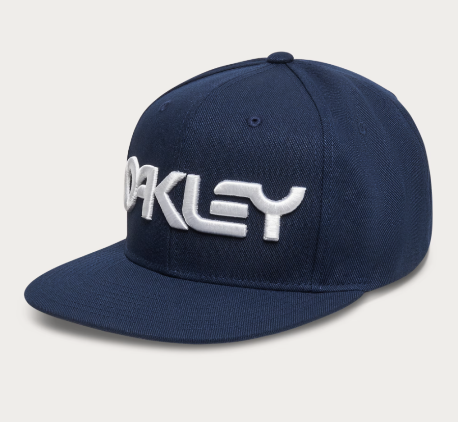 Oakley Mark III Flat Brim Şapka Team Navy FOS901496 6LE