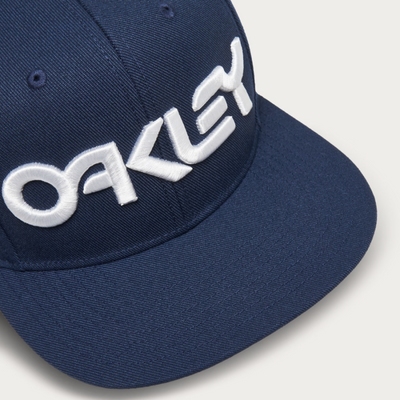Oakley Mark III Flat Brim Şapka Team Navy FOS901496 6LE