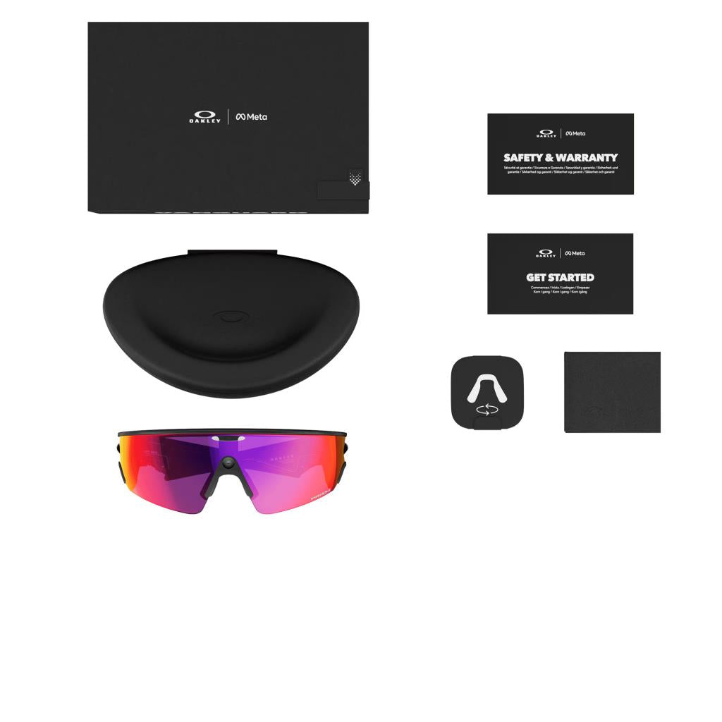 Oakley Meta Vanguard AI Güneş Gözlüğü 80010152 Matte Black Prizm Road 3005DA9ED