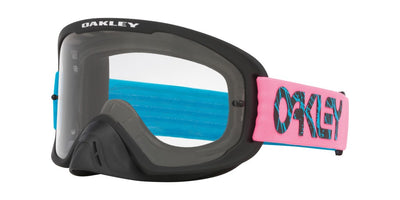 Oakley O Frame 2.0 Pro MX Goggles Gözlük 711561 2 Stroke Blue Pink Clear