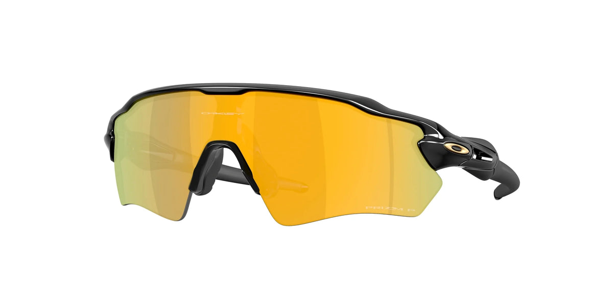 Oakley Radar EV S Path Polarize Güneş Gözlüğü 951004 Polished Black Prizm 24K Polar