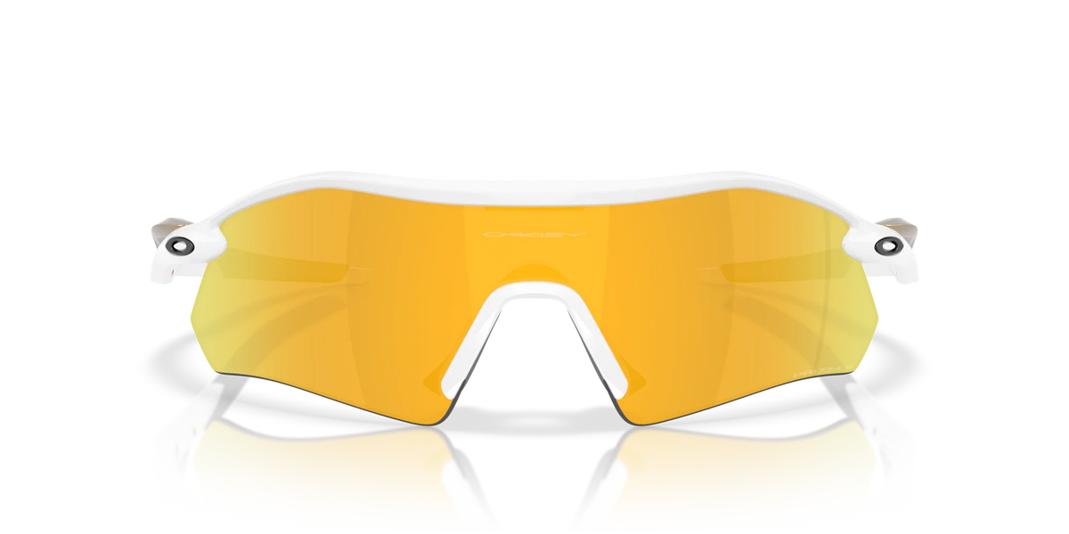 Oakley Radar Plate Polarize Güneş Gözlüğü 9495D 949505 Polished White Prizm 24K Polarized