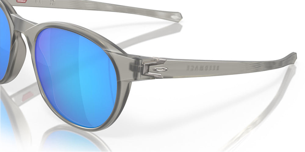 Oakley Reedmace Sunglasses 912603 Matte Grey Ink Prizm Sapphire