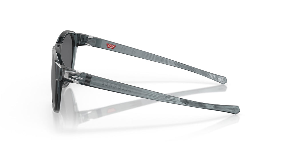 Oakley Reedmace Polarized Sunglasses 912606 Crystal Black Prizm Black Polarized