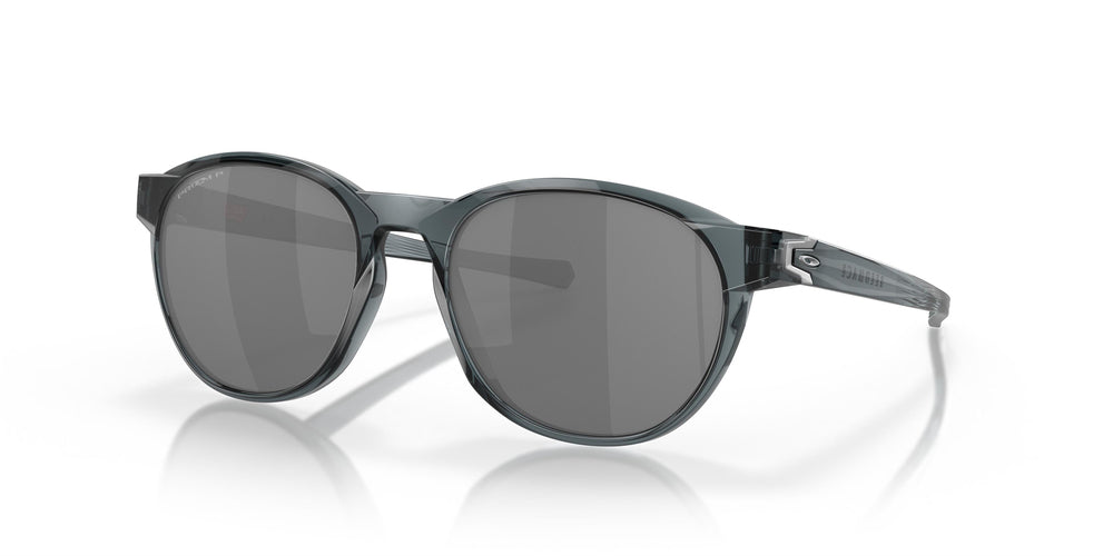 Oakley Reedmace Polarized Sunglasses 912606 Crystal Black Prizm Black Polarized
