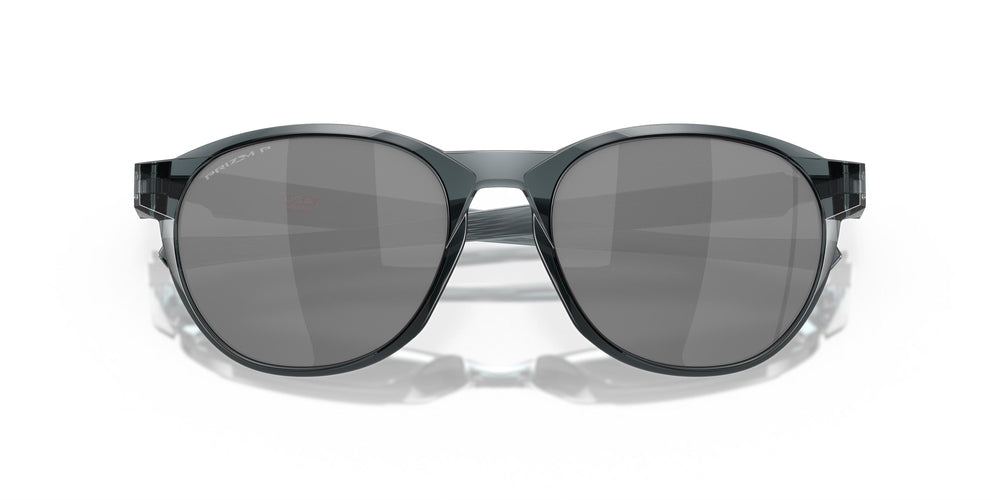 Oakley Reedmace Polarized Sunglasses 912606 Crystal Black Prizm Black Polarized