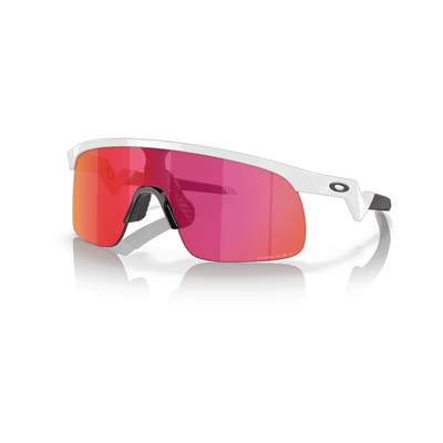 Lunettes de soleil Oakley Resistor pour jeunes J901004 Polish White Prizm Field