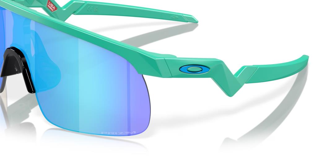Oakley Resistor Youth Sunglasses J901019 Matte Celeste Prizm Sapphire
