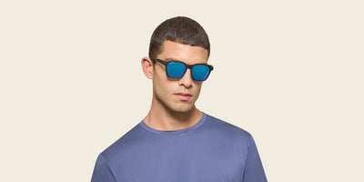 Oakley Shackle Güneş Gözlüğü 9507D Matte Black Prizm Sapphire 950701 52 Ekartman - Görsel 6