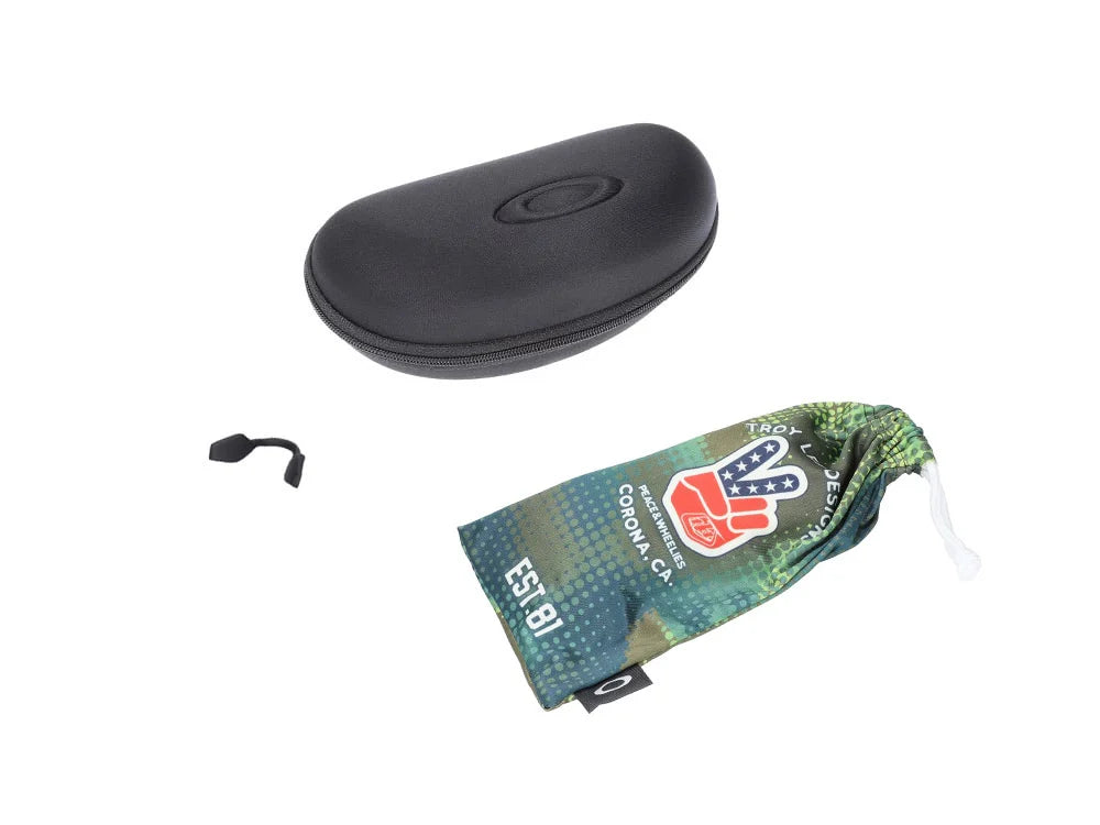 Oakley Sphaera Troy Lee Design Édition Spéciale Lunettes de Soleil 940322 TLD Matte Olive Ink Prizm Road Black