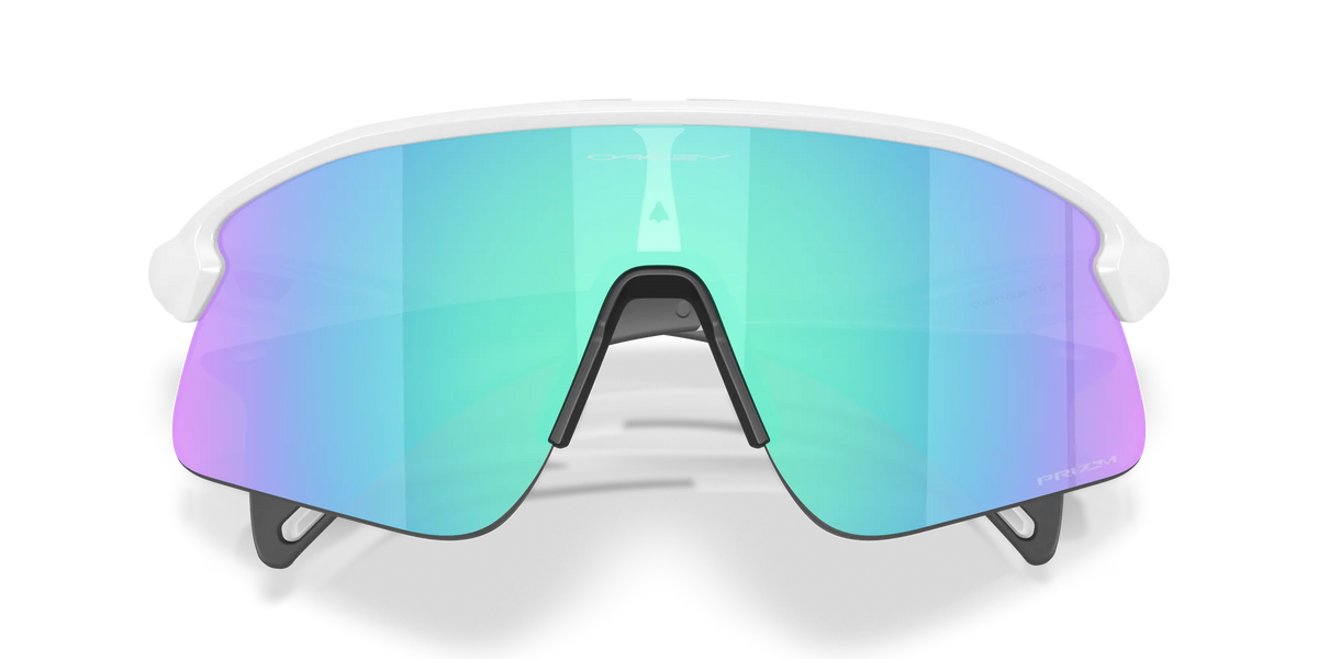 Oakley STUNT DEVIL New Generation Sunglasses 951704 Matte White Prizm Sapphire