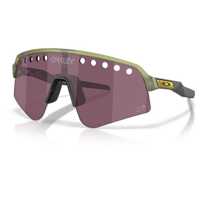 Lunettes de soleil Oakley Sutro Lite Sweep Mathieu Van Der Poel Édition Spéciale 946536 Matte Trans Fern Prizm Road Black