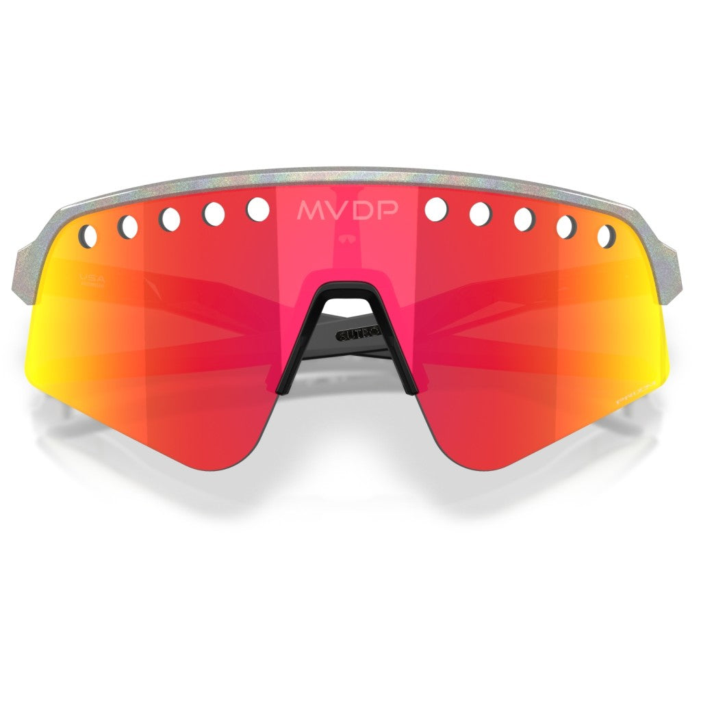 Oakley Sutro Lite Sweep Mathieu Van Der Poel Özel Seri Güneş Gözlüğü 946540 Space Dust Prizm Ruby Vented