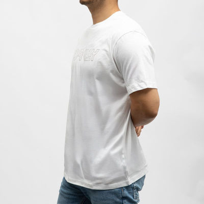 Oakley WIRE B1B Tee Tişört FOA403340 100 White