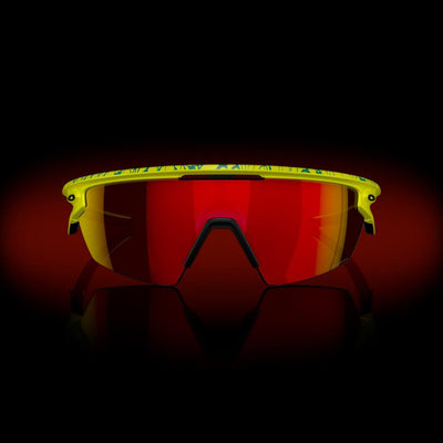 Oakleyt Sphaera Güneş Gözlüğü 940314 Matte Tennis Ball Yellow CLST Neuron Prizm Ruby