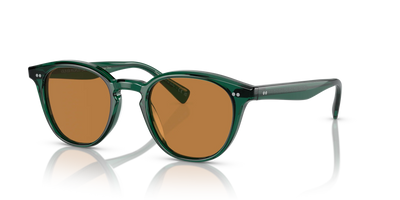 Oliver Peoples Desmon Sun Güneş Gözlüğü OV5454SU 176353 Transculent Dark Teal Cognac 48 Ekartman
