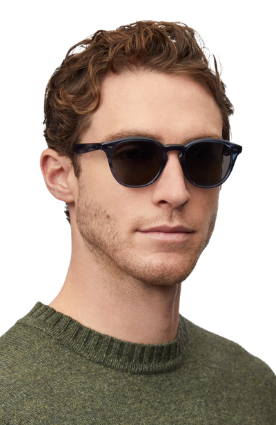 Oliver Peoples Desmon Sun Güneş Gözlüğü OV5454SU 176353 Transculent Dark Teal Cognac 48 Ekartman
