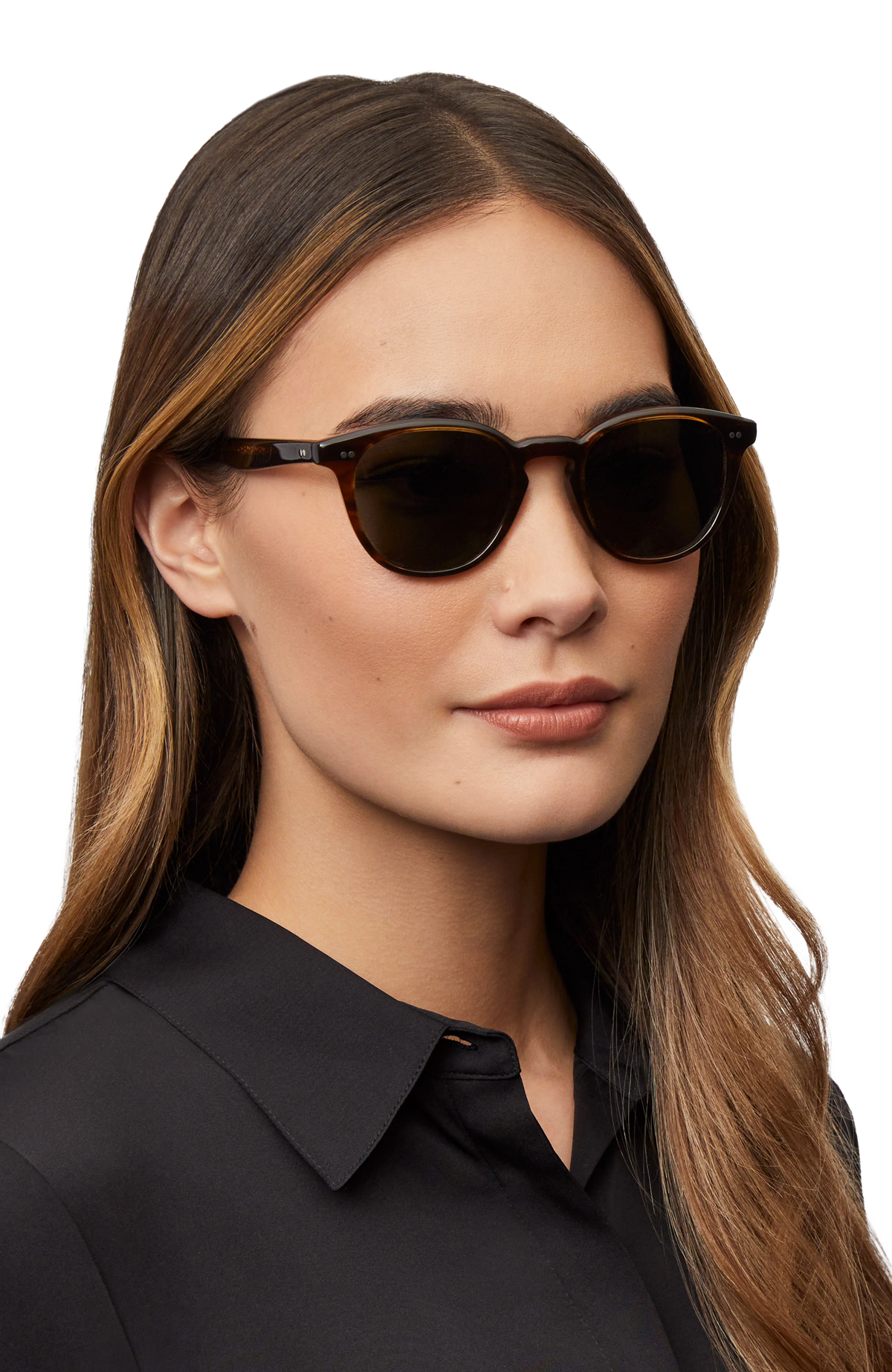 Oliver Peoples Desmon Sun Güneş Gözlüğü OV5454SU 176353 Translucent Dark Teal Cognac 50 Ekartman