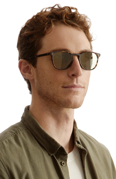 Oliver Peoples Finley ESQ Sun Polarize Güneş Gözlüğü OV5298SU 1748AN Kona Gradient Terra Polar 51 Ekartman