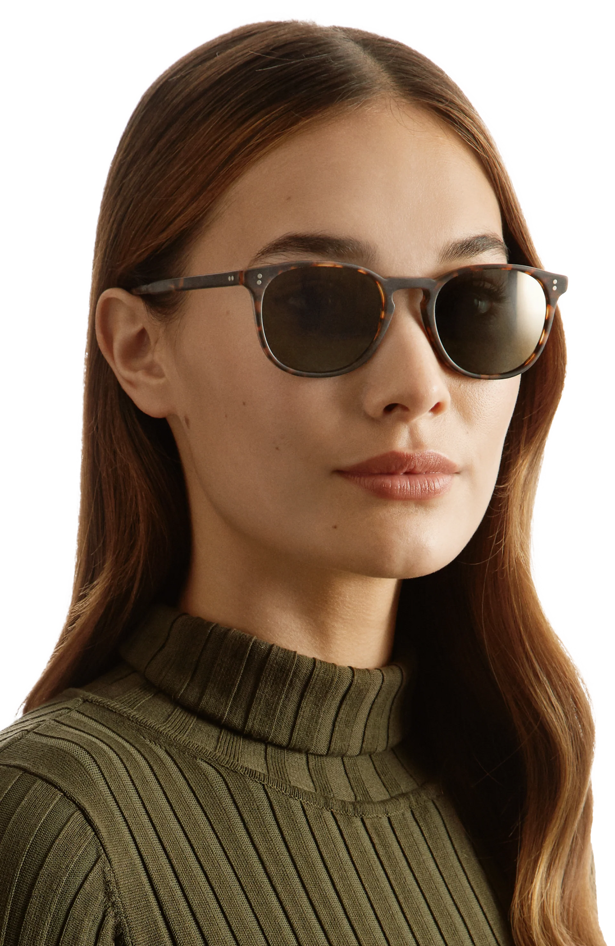 Oliver Peoples Finley ESQ Sun Polarize Güneş Gözlüğü OV5298SU 1748AN Kona Gradient Terra Polar 51 Ekartman