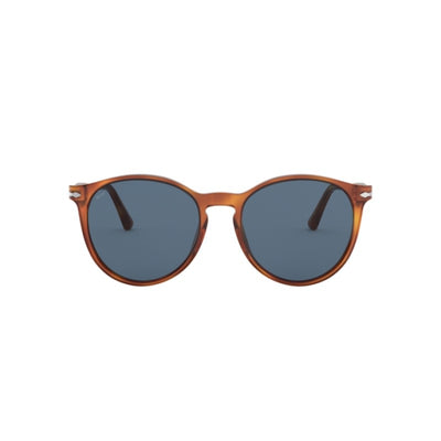 Lunettes de soleil Persol 0PO3228S Terra Di Siena Bleu Clair 96/56 53