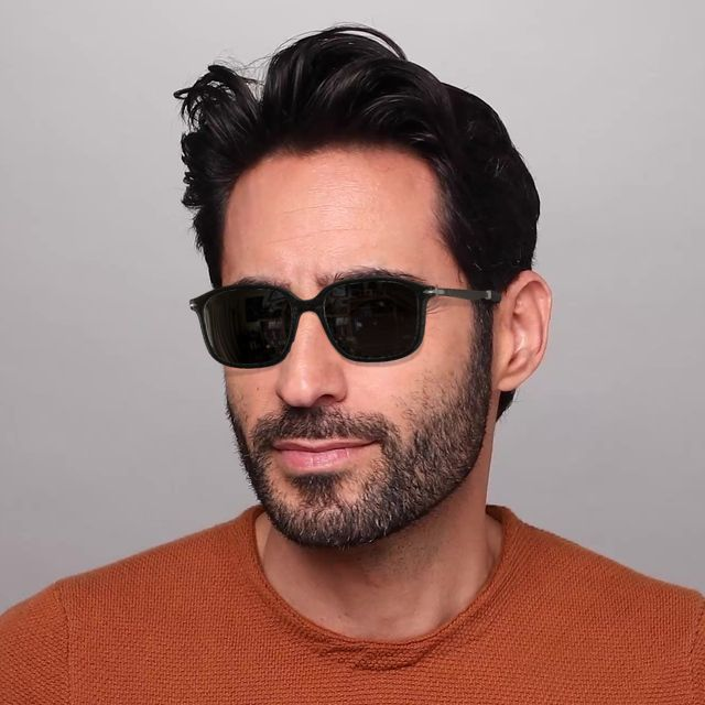 Persol Erkek Güneş Gözlüğü Brown Rectangular