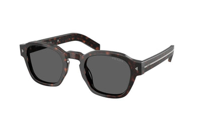 Prada Güneş Gözlüğü 0PR A16S 49 Ekartman 17N731 Tartaruga Radica Dark Grey