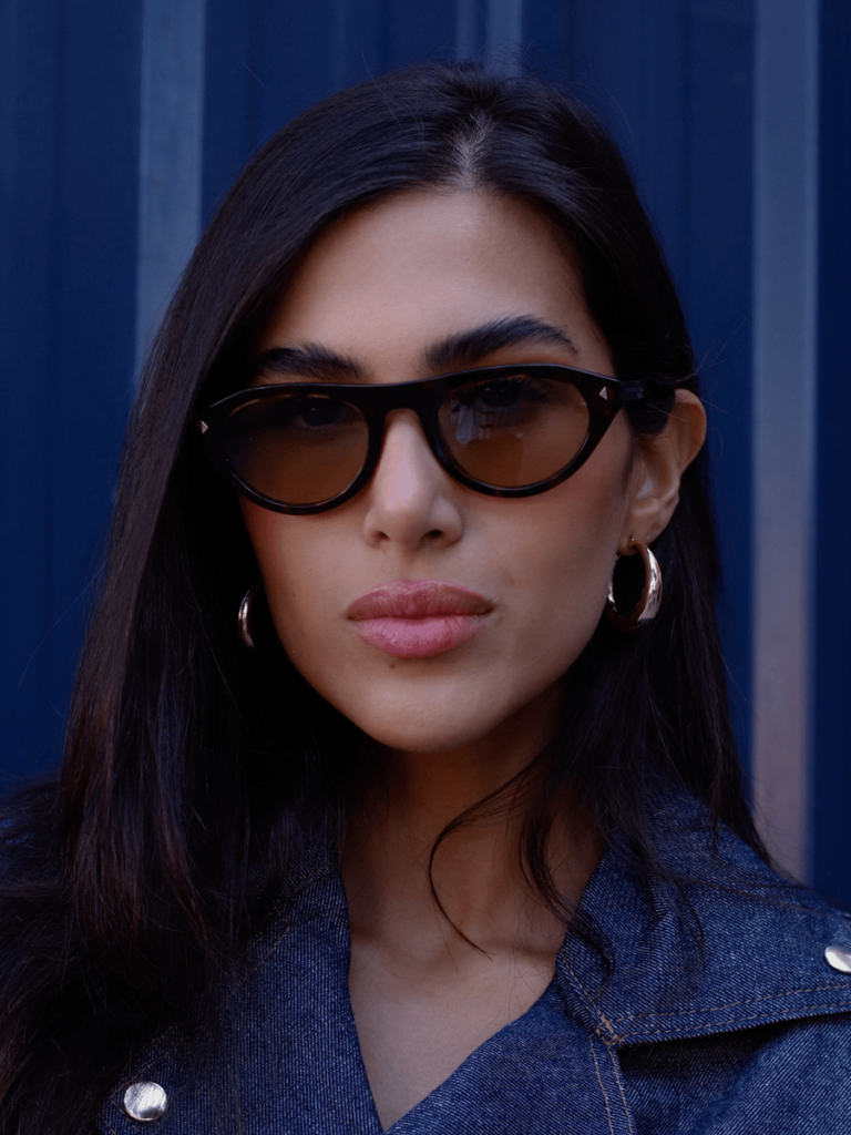 Prada PR B15S Kadın Güneş Gözlüğü 17N70R Root Tortoise Light Brown 51 Ekartman - Görsel 8