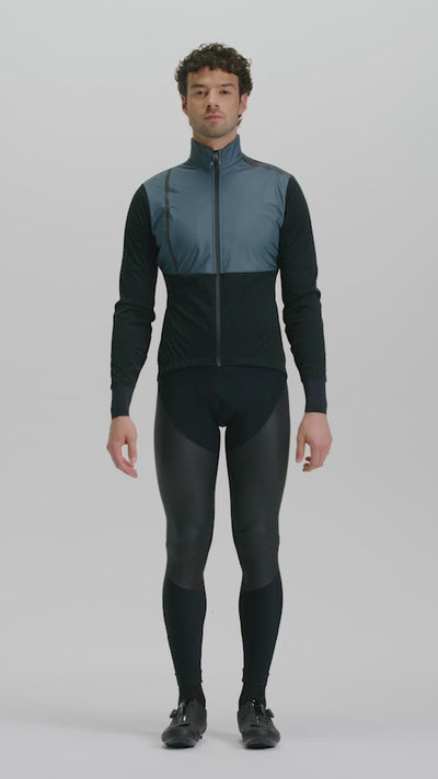 Santini VEGA ABSOLUTE Polartec Erkek Kışlık Bisiklet Ceketi 4W50775VEGAABST