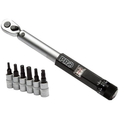 Pro Ayarlı Tork Seti 3-15 Nm (3/4/5/6mm/T25/30) Kutulu Siyah - Görsel 5