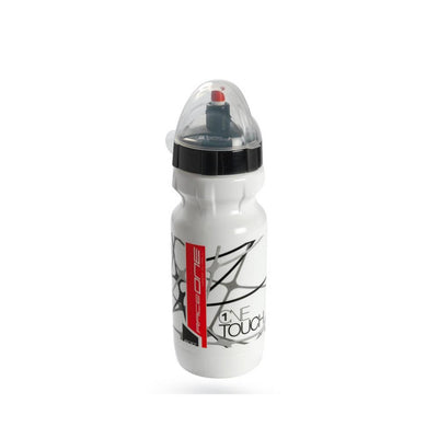 Raceone Onetouch 750 ML Blanc Bidon Vélo Ouverture Facile