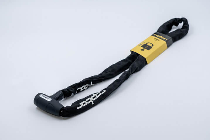 Raptor Key Chain Lock 4x120cm Black 200774
