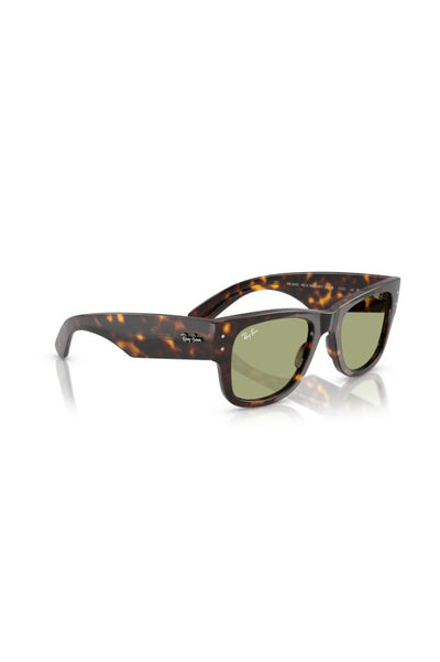 Ray-Ban Mega Wayfarer Güneş Gözlüğü RB0840S 902/4E 51 Ekartman Havana Bottle Green - Görsel 2