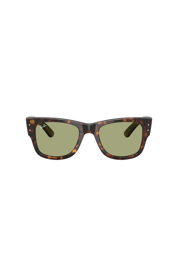 Ray-Ban Mega Wayfarer Güneş Gözlüğü RB0840S 902/4E 51 Ekartman Havana Bottle Green - Görsel 6
