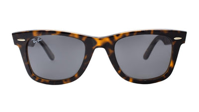 Ray-Ban Wayfarer 0RB2140 1292B1 Sunglasses 50 Ekartman Havana On Transparent Brown Dark Gray