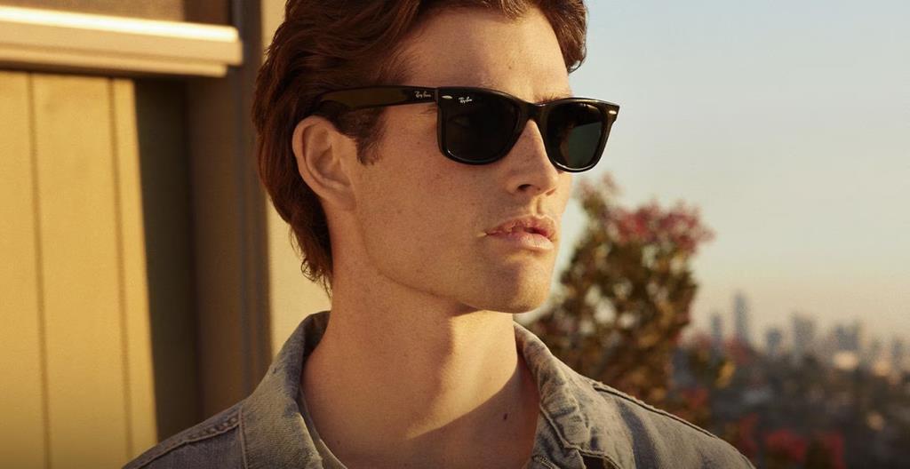Ray-Ban Wayfarer 13583150 Güneş Gözlüğü Black Green - Görsel 9