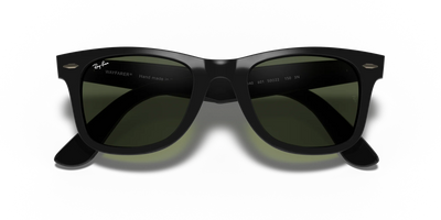 Ray-Ban Wayfarer Güneş Gözlüğü RB4340 601 Black G-15 Green 50 Ekartman - Görsel 3